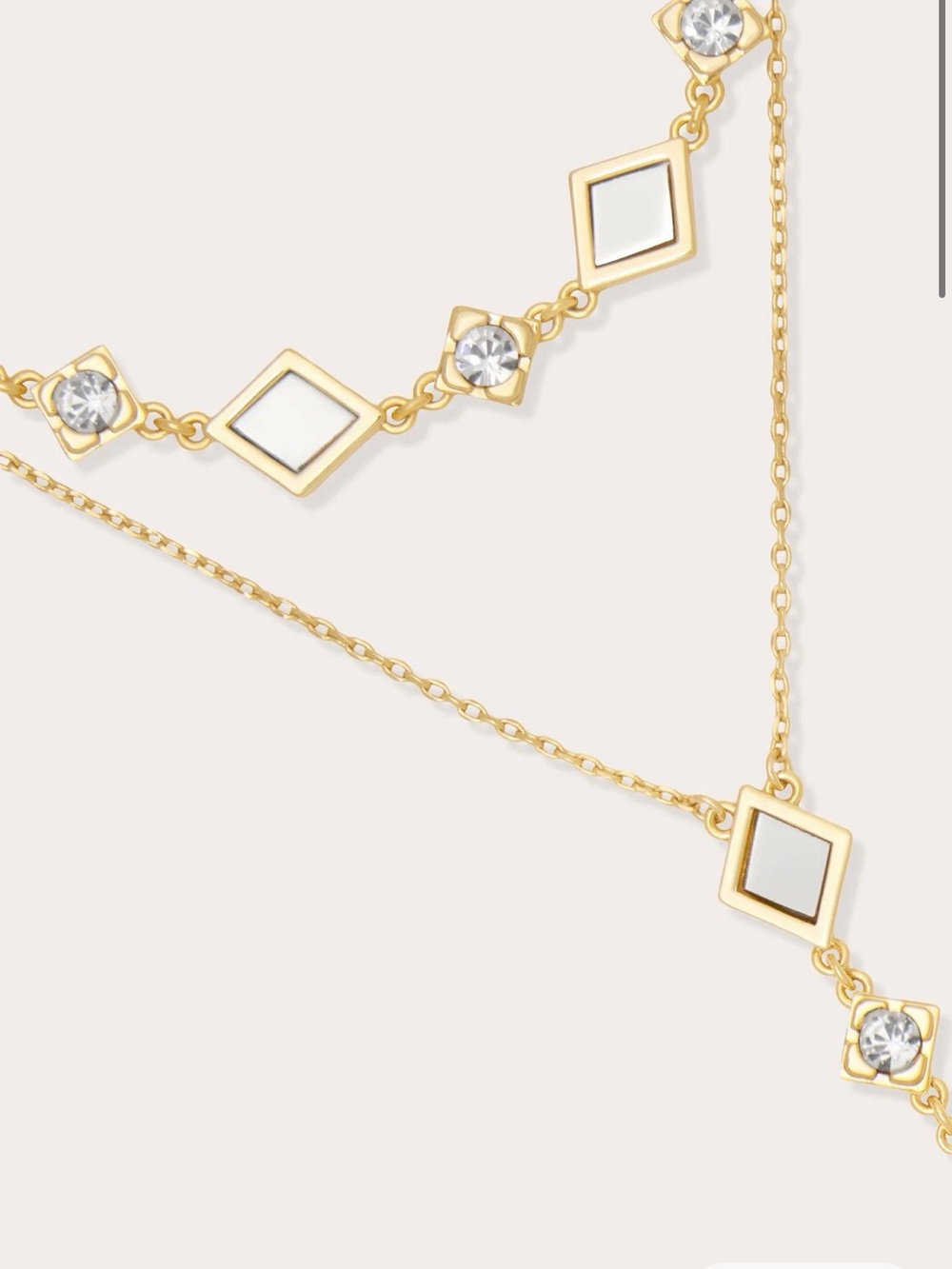 Eliza Geometric Hand Chain - Picture 3 of 6